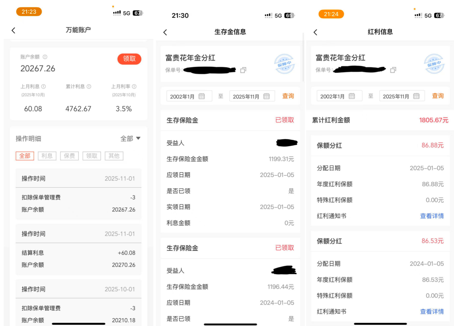 分红险“爆款”隐忧调查：12年红利仅1800元，有消费者称77岁才回本