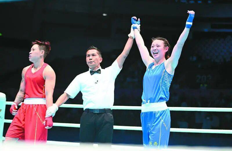 属于西安女将的全运“陕耀时刻”→