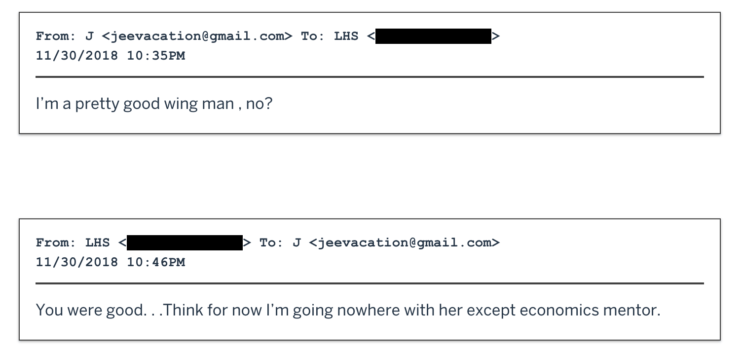 哈佛已婚前校长被爆曾让爱泼斯坦当僚机 追求中国女学者