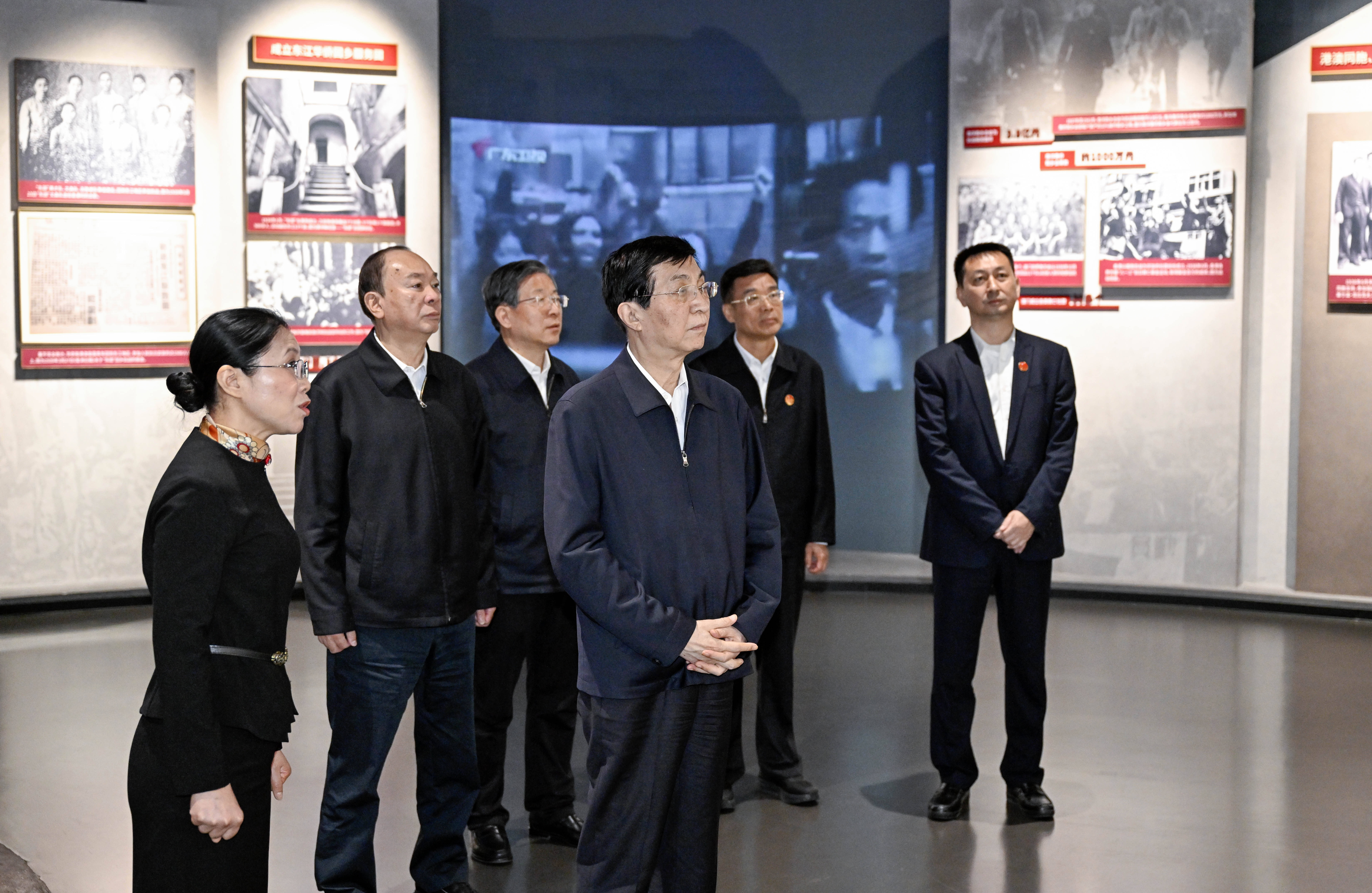 王沪宁在广东调研